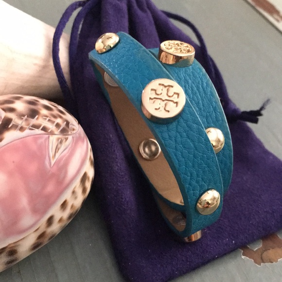 🔥FLASH SALE🔥 NWT💯% Auth Tory Burch Leather wrap Bracelet - Picture 6 of 6